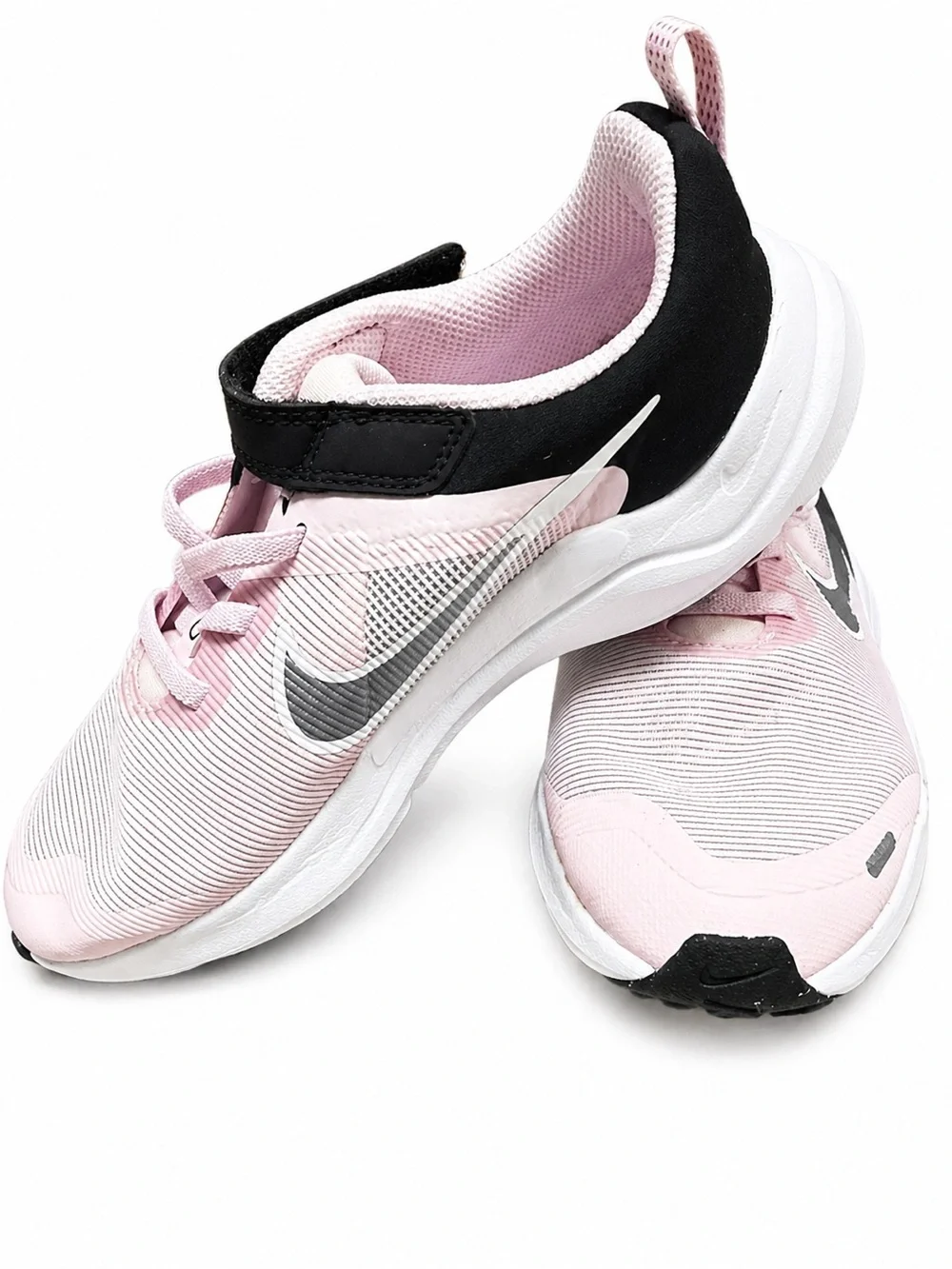 Nike Pink, Black & Gray Kids Athletic Sneakers - Picture 1 of 2